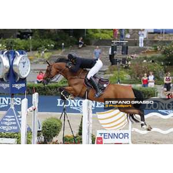 LGCT of Berlin - Kevin Staut (FRA) on For Joy van?t Zorgvliet HDC - Berlin, Sommergarten - 27 July 2019 - ph.Stefano Grasso/LGCT