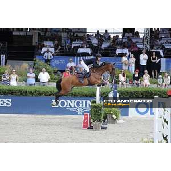LGCT of Berlin - Kevin Staut (FRA) on For Joy van?t Zorgvliet HDC - Berlin, Sommergarten - 27 July 2019 - ph.Stefano Grasso/LGCT