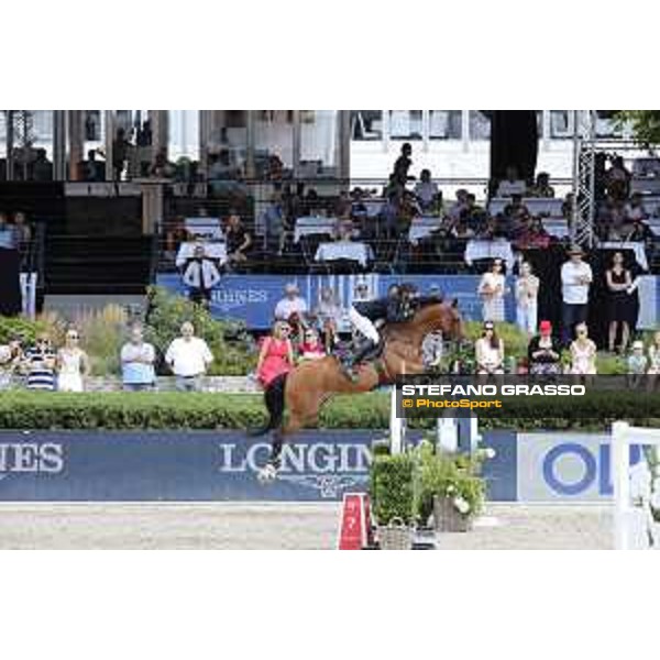 LGCT of Berlin - Kevin Staut (FRA) on For Joy van?t Zorgvliet HDC - Berlin, Sommergarten - 27 July 2019 - ph.Stefano Grasso/LGCT