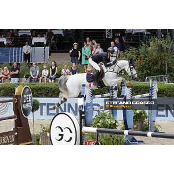 LGCT of Berlin - Marcel Marschall (GER) on Fenia van Klapscheut - Berlin, Sommergarten - 28 July 2019 - ph.Stefano Grasso/LGCT
