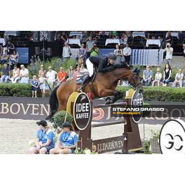 LGCT of Berlin - Nisse Luneburg (GER) on Ailina - Berlin, Sommergarten - 28 July 2019 - ph.Stefano Grasso/LGCT