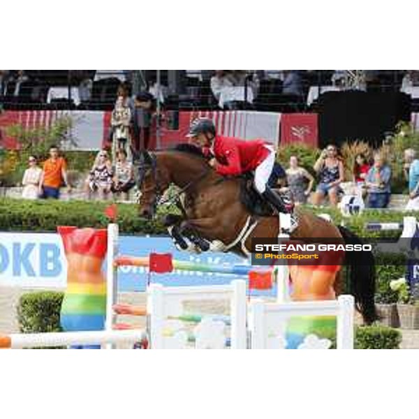 LGCT of Berlin - Pius Schwizer (SUI) on Living The Dream - Berlin, Sommergarten - 28 July 2019 - ph.Stefano Grasso/LGCT