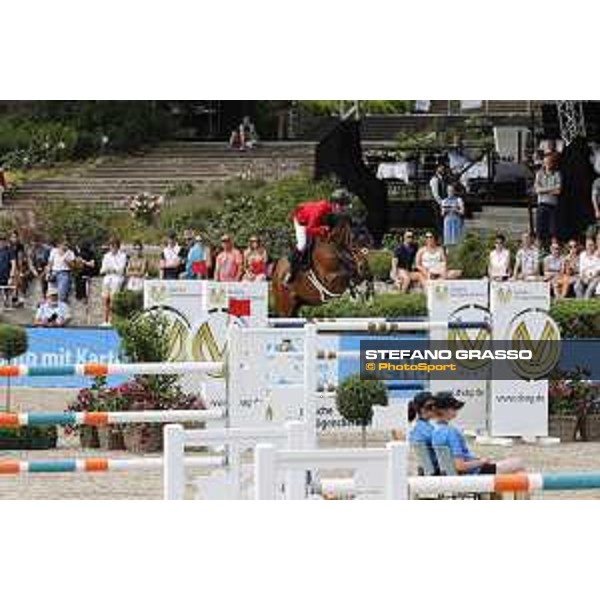 LGCT of Berlin - Pius Schwizer (SUI) on Living The Dream - Berlin, Sommergarten - 28 July 2019 - ph.Stefano Grasso/LGCT