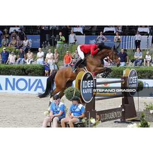 LGCT of Berlin - Pius Schwizer (SUI) on Living The Dream - Berlin, Sommergarten - 28 July 2019 - ph.Stefano Grasso/LGCT