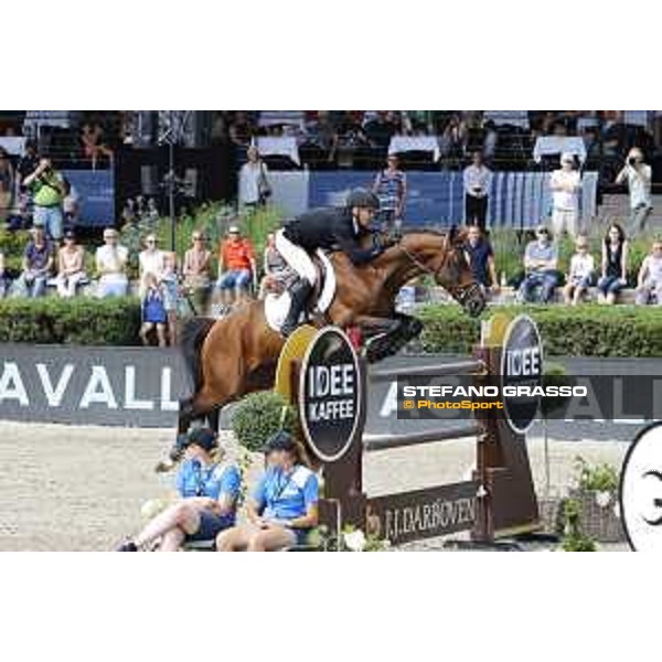 LGCT of Berlin - Kent Farrington (USA) on Jasper van\'T Gestelhof - Berlin, Sommergarten - 28 July 2019 - ph.Stefano Grasso/LGCT