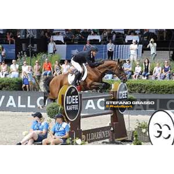 LGCT of Berlin - Kent Farrington (USA) on Jasper van\'T Gestelhof - Berlin, Sommergarten - 28 July 2019 - ph.Stefano Grasso/LGCT