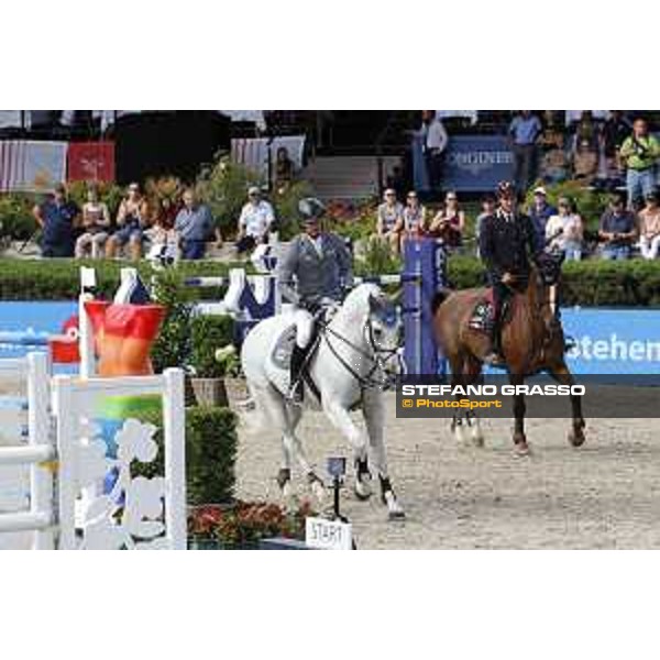 LGCT of Berlin - Emanuele Gaudiano (ITA) on Kingston van het Eikenhof - Berlin, Sommergarten - 28 July 2019 - ph.Stefano Grasso/LGCT