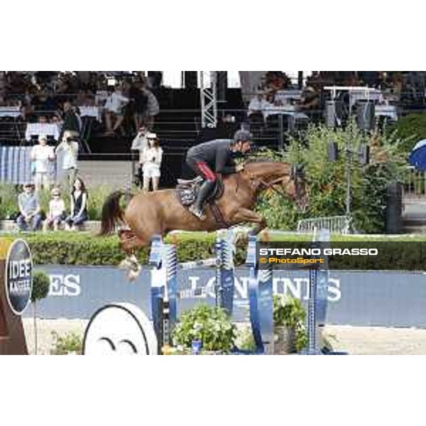 LGCT of Berlin - Emanuele Gaudiano (ITA) on Kingston van het Eikenhof - Berlin, Sommergarten - 28 July 2019 - ph.Stefano Grasso/LGCT
