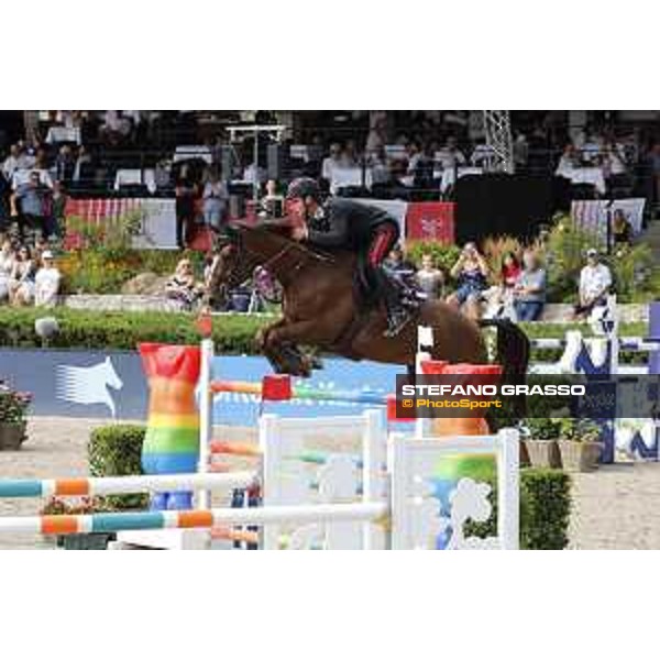 LGCT of Berlin - Emanuele Gaudiano (ITA) on Kingston van het Eikenhof - Berlin, Sommergarten - 28 July 2019 - ph.Stefano Grasso/LGCT