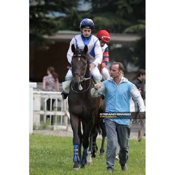 Dirck Fuhrmann enters the track on Frammassone Merano, 21st june 2009 ph. Stefano Grasso