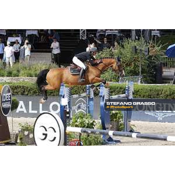 LGCT of Berlin - Cindy van der Straten (BEL) on Urban de Rohan - Berlin, Sommergarten - 28 July 2019 - ph.Stefano Grasso/LGCT