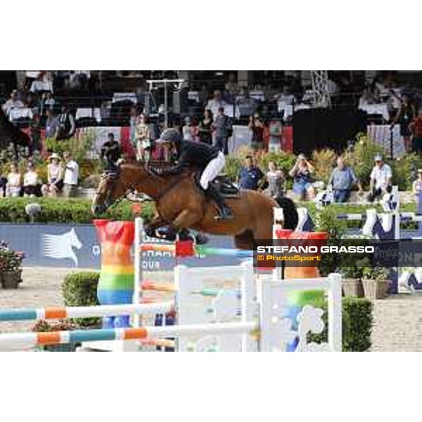 LGCT of Berlin - Cindy van der Straten (BEL) on Urban de Rohan - Berlin, Sommergarten - 28 July 2019 - ph.Stefano Grasso/LGCT