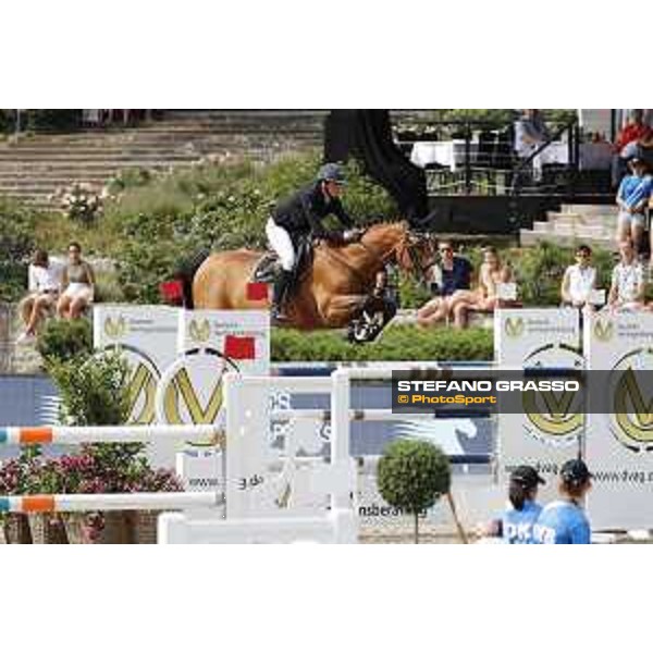 LGCT of Berlin - Cindy van der Straten (BEL) on Urban de Rohan - Berlin, Sommergarten - 28 July 2019 - ph.Stefano Grasso/LGCT