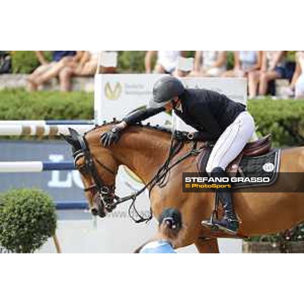 LGCT of Berlin - Cindy van der Straten (BEL) on Urban de Rohan - Berlin, Sommergarten - 28 July 2019 - ph.Stefano Grasso/LGCT