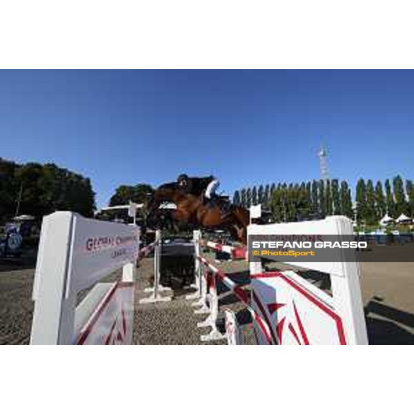 LGCT of Berlin - Nisse Luneburg (GER) on Ailina - Berlin, Sommergarten - 26 July 2019 - ph.Stefano Grasso/LGCT