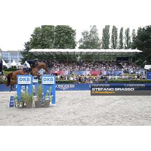 LGCT of Berlin - Titouan Schumacher (FRA) on Eliot Brimbelles Z - Berlin, Sommergarten - 28 July 2019 - ph.Stefano Grasso/LGCT