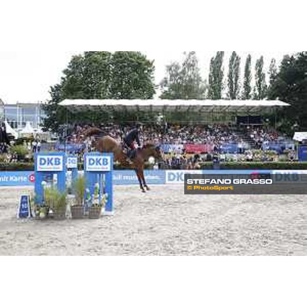 LGCT of Berlin - Emanuele Gaudiano (ITA) on Kingston van het Eikenhof - Berlin, Sommergarten - 28 July 2019 - ph.Stefano Grasso/LGCT