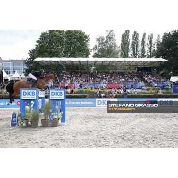 LGCT of Berlin - Cindy van der Straten (BEL) on Urban de Rohan - Berlin, Sommergarten - 28 July 2019 - ph.Stefano Grasso/LGCT
