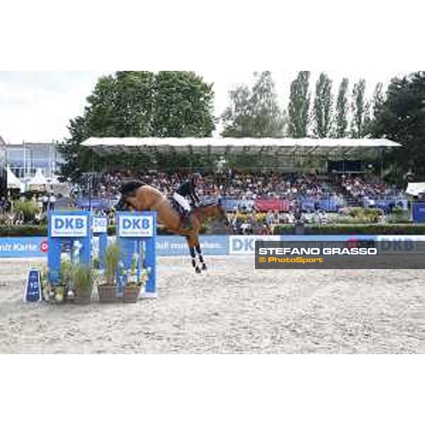 LGCT of Berlin - Cindy van der Straten (BEL) on Urban de Rohan - Berlin, Sommergarten - 28 July 2019 - ph.Stefano Grasso/LGCT
