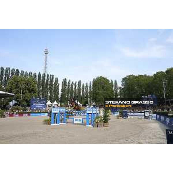 LGCT of Berlin - Pieter Devos (BEL) on Jade v. Bisschop - Berlin, Sommergarten - 28 July 2019 - ph.Stefano Grasso/LGCT