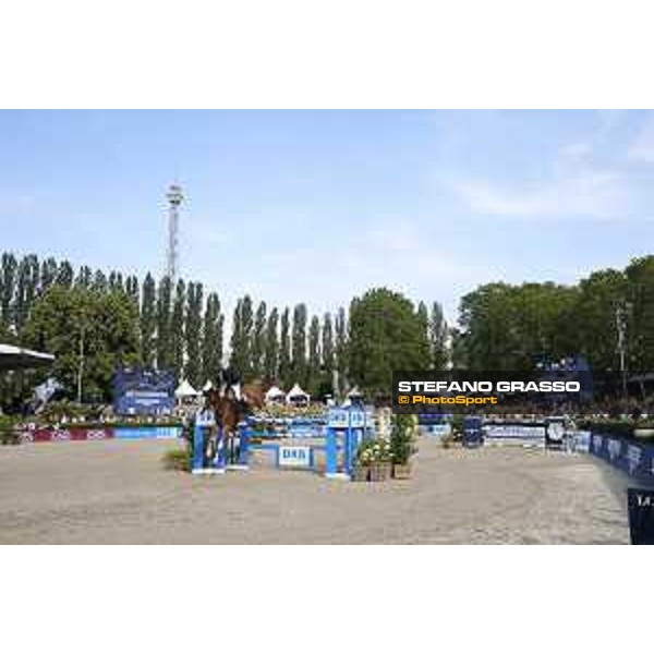 LGCT of Berlin - Pieter Devos (BEL) on Jade v. Bisschop - Berlin, Sommergarten - 28 July 2019 - ph.Stefano Grasso/LGCT