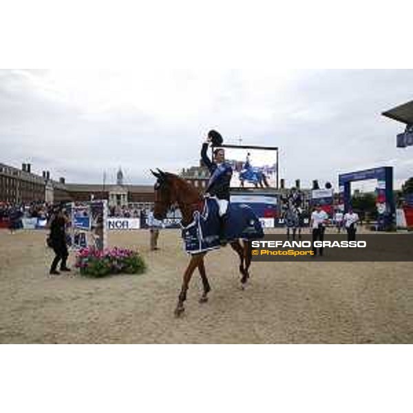 LGCT of London - Grand Prix - Prize giving ceremony - Ben Maher (GBR) - London, Royal Hospital Chelsea - 3 August 2019 - ph.Stefano Grasso/LGCT