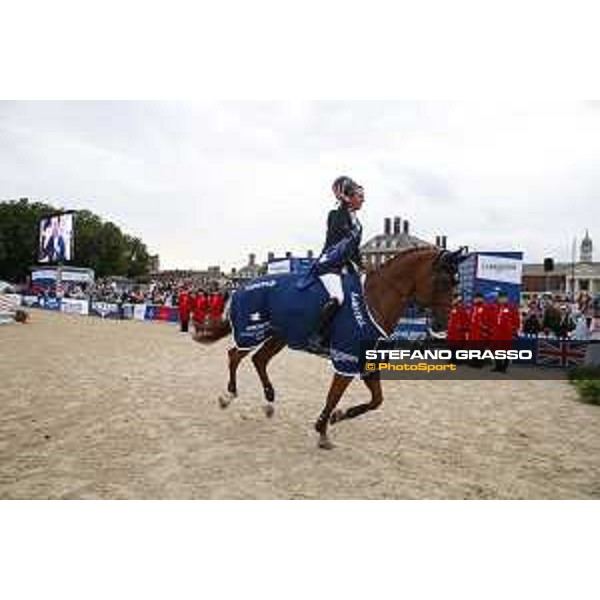 LGCT of London - Grand Prix - Prize giving ceremony - Ben Maher (GBR) - London, Royal Hospital Chelsea - 3 August 2019 - ph.Stefano Grasso/LGCT