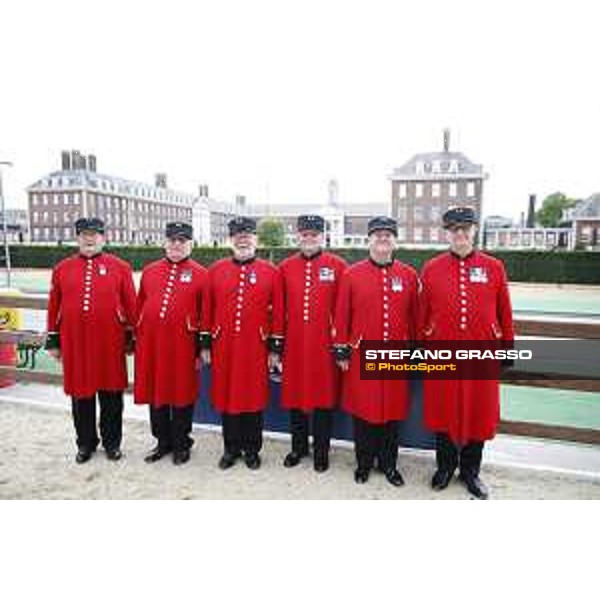 LGCT of London - Grand Prix - Prize giving ceremony - Chelsea Pensioners - London, Royal Hospital Chelsea - 3 August 2019 - ph.Stefano Grasso/LGCT