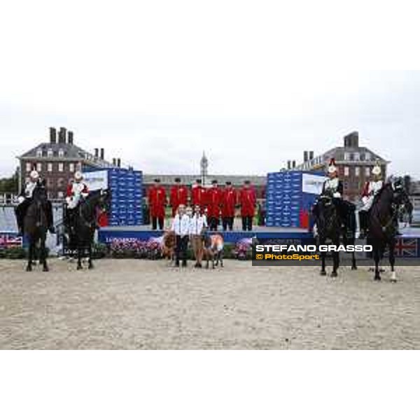 LGCT of London - Grand Prix - Prize giving ceremony - The Brooke Charity, Chelsea Pensioners - London, Royal Hospital Chelsea - 3 August 2019 - ph.Stefano Grasso/LGCT