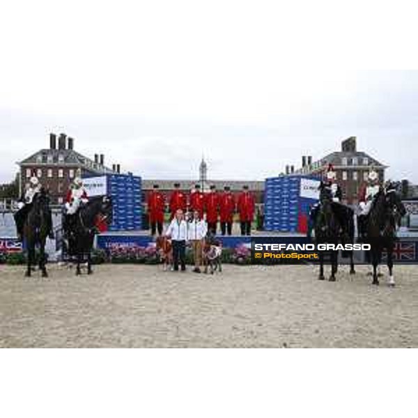 LGCT of London - Grand Prix - Prize giving ceremony - The Brooke Charity, Chelsea Pensioners - London, Royal Hospital Chelsea - 3 August 2019 - ph.Stefano Grasso/LGCT