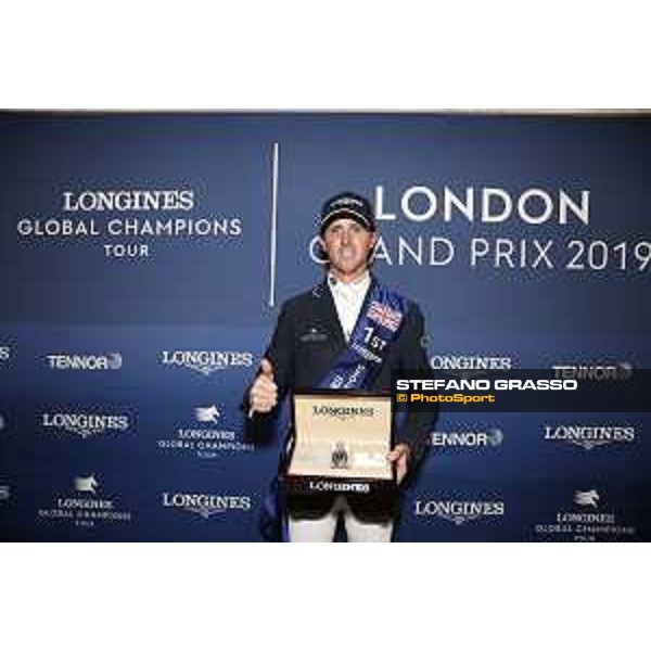 LGCT of London - Grand Prix - Press conference - Ben Maher (GBR) - London, Royal Hospital Chelsea - 3 August 2019 - ph.Stefano Grasso/LGCT