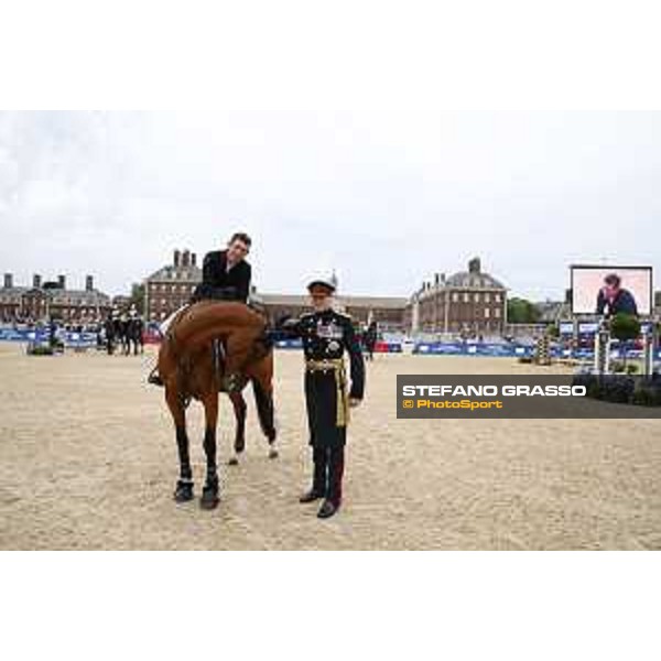 LGCT of London - Prize giving ceremony - Jos Verlooy (BEL) - London, Royal Hospital Chelsea - 4 August 2019 - ph.Stefano Grasso/LGCT