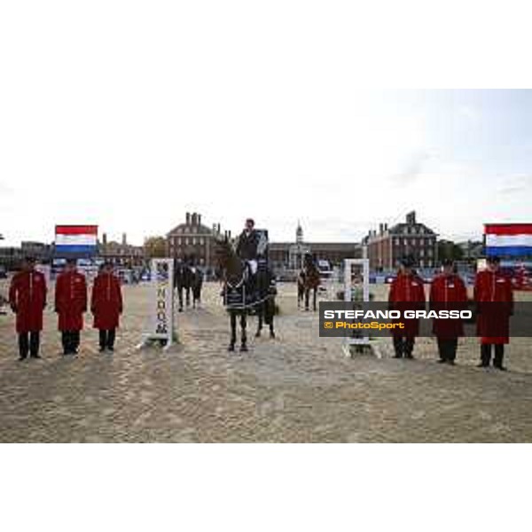 LGCT of London - Prize giving ceremony - Harrie Smolders (NED) - London, Royal Hospital Chelsea - 2 August 2019 - ph.Stefano Grasso/LGCT