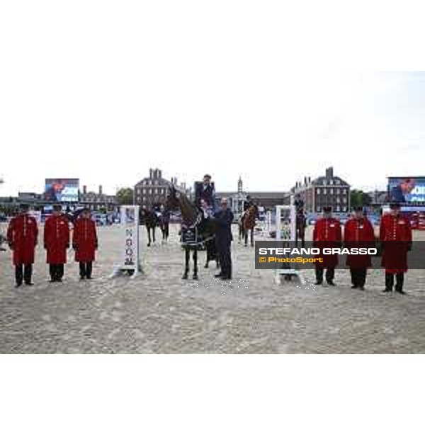 LGCT of London - Prize giving ceremony - Harrie Smolders (NED) - London, Royal Hospital Chelsea - 2 August 2019 - ph.Stefano Grasso/LGCT