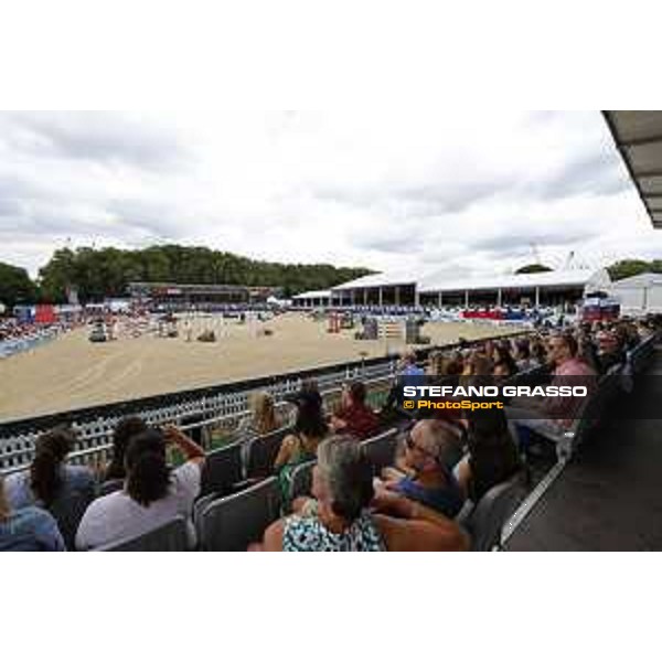LGCT of London - general view, arena view, panoramic view, wide view, full house, full vip lounge, crowd, public - London, Royal Hospital Chelsea - 3 August 2019 - ph.Stefano Grasso/LGCT