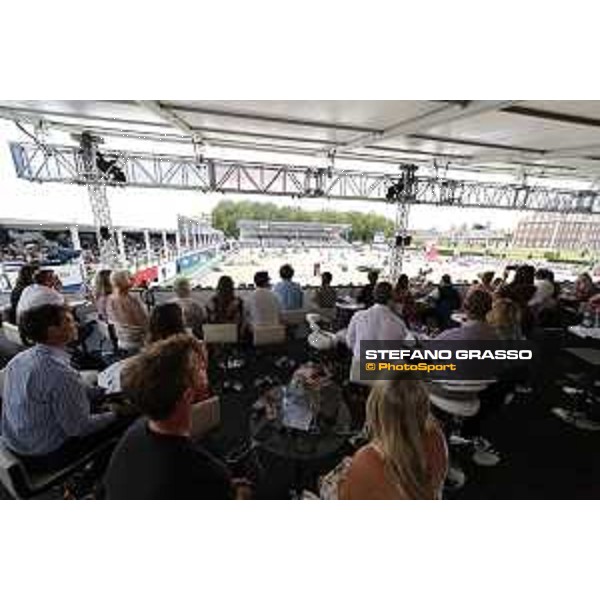 LGCT of London - general view, arena view, panoramic view, wide view, full house, full vip lounge, crowd, public - London, Royal Hospital Chelsea - 3 August 2019 - ph.Stefano Grasso/LGCT