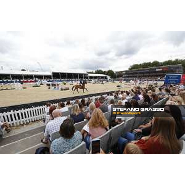 LGCT of London - general view, arena view, panoramic view, wide view, full house, full vip lounge, crowd, public - London, Royal Hospital Chelsea - 3 August 2019 - ph.Stefano Grasso/LGCT