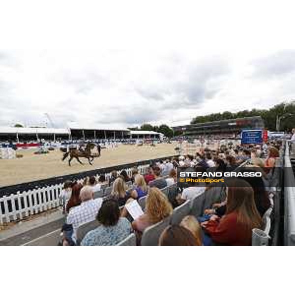 LGCT of London - general view, arena view, panoramic view, wide view, full house, full vip lounge, crowd, public - London, Royal Hospital Chelsea - 3 August 2019 - ph.Stefano Grasso/LGCT