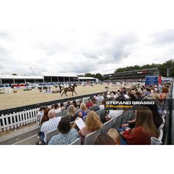 LGCT of London - general view, arena view, panoramic view, wide view, full house, full vip lounge, crowd, public - London, Royal Hospital Chelsea - 3 August 2019 - ph.Stefano Grasso/LGCT