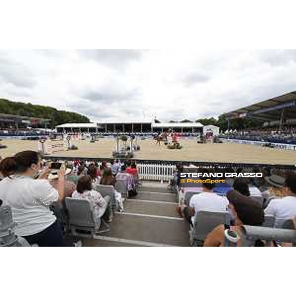 LGCT of London - general view, arena view, panoramic view, wide view, full house, full vip lounge, crowd, public - London, Royal Hospital Chelsea - 3 August 2019 - ph.Stefano Grasso/LGCT