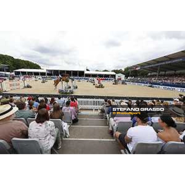 LGCT of London - general view, arena view, panoramic view, wide view, full house, full vip lounge, crowd, public - London, Royal Hospital Chelsea - 3 August 2019 - ph.Stefano Grasso/LGCT