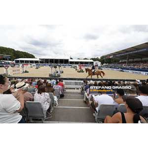 LGCT of London - general view, arena view, panoramic view, wide view, full house, full vip lounge, crowd, public - London, Royal Hospital Chelsea - 3 August 2019 - ph.Stefano Grasso/LGCT