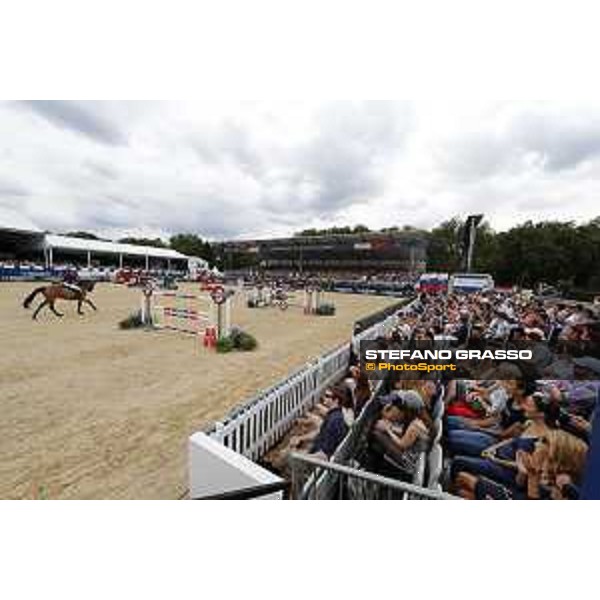LGCT of London - general view, arena view, panoramic view, wide view, full house, full vip lounge, crowd, public - London, Royal Hospital Chelsea - 3 August 2019 - ph.Stefano Grasso/LGCT