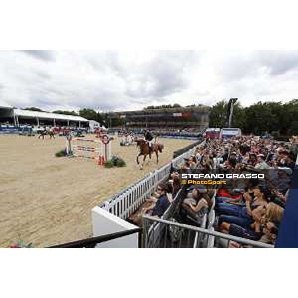 LGCT of London - general view, arena view, panoramic view, wide view, full house, full vip lounge, crowd, public - London, Royal Hospital Chelsea - 3 August 2019 - ph.Stefano Grasso/LGCT