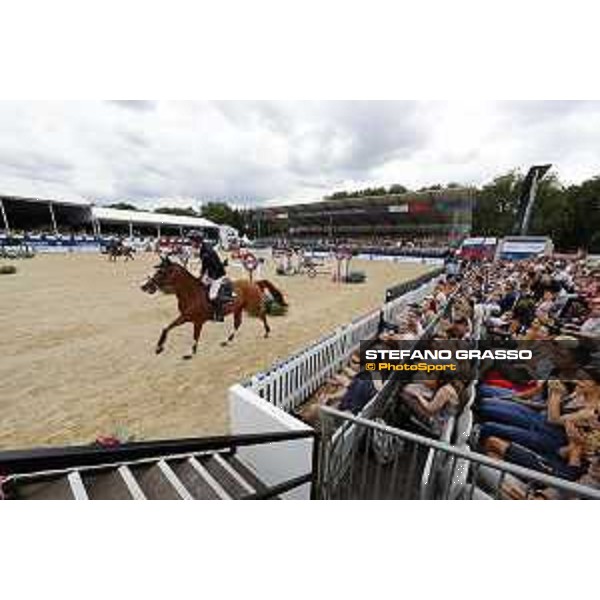 LGCT of London - general view, arena view, panoramic view, wide view, full house, full vip lounge, crowd, public - London, Royal Hospital Chelsea - 3 August 2019 - ph.Stefano Grasso/LGCT