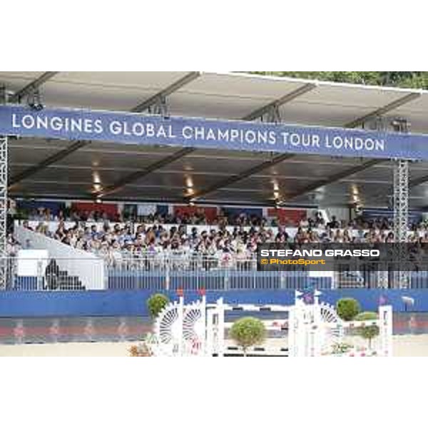LGCT of London - general view, arena view, panoramic view, wide view, full house, full vip lounge, crowd, public - London, Royal Hospital Chelsea - 3 August 2019 - ph.Stefano Grasso/LGCT