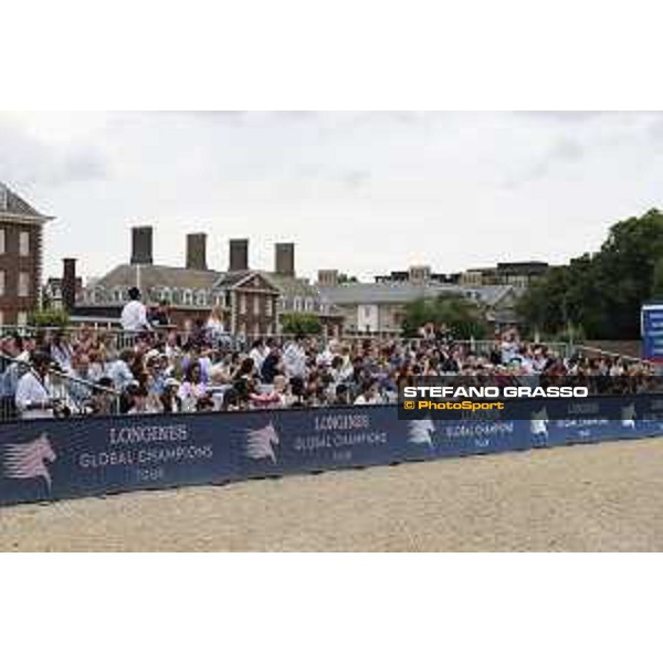 LGCT of London - general view, arena view, panoramic view, wide view, full house, full vip lounge, crowd, public - London, Royal Hospital Chelsea - 3 August 2019 - ph.Stefano Grasso/LGCT