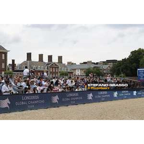 LGCT of London - general view, arena view, panoramic view, wide view, full house, full vip lounge, crowd, public - London, Royal Hospital Chelsea - 3 August 2019 - ph.Stefano Grasso/LGCT