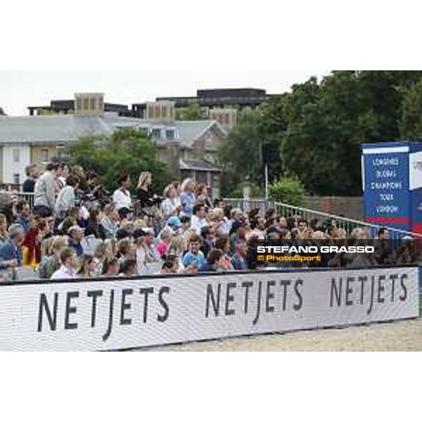 LGCT of London - general view, arena view, panoramic view, wide view, full house, full vip lounge, crowd, public - London, Royal Hospital Chelsea - 3 August 2019 - ph.Stefano Grasso/LGCT