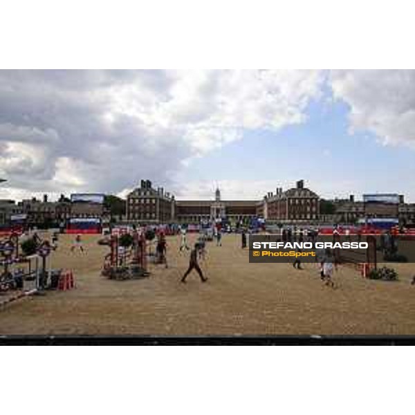 LGCT of London - general view, arena view, panoramic view, wide view, full house, full vip lounge, crowd, public - London, Royal Hospital Chelsea - 2 August 2019 - ph.Stefano Grasso/LGCT